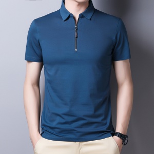 夏季男士短袖t恤潮牌翻領(lǐng)POLO衫簡約百搭半袖